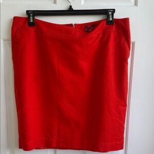 Merona Vibrant Orange Pencil Skirt